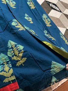 Elegant Blue &amp; Green Kurta