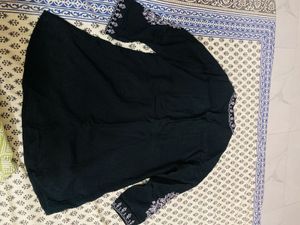 Elegant Black Kurta
