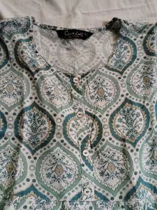 A Blue Frock Top