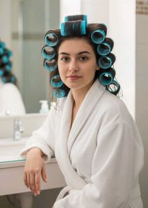 Vintage Blue Hair Rollers
