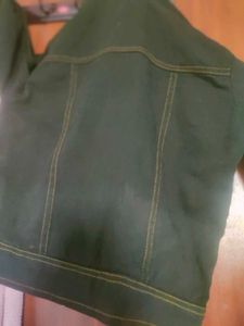 Green Denim Jacket