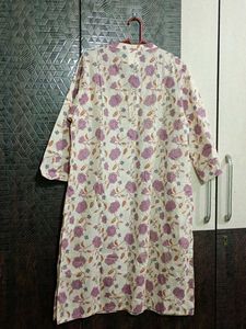 Floral Print Kurta