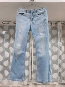 Vero Moda Light Blue Flare-Fit Jeans | Women