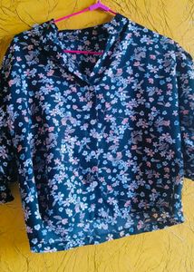 Cute Button-Down Top