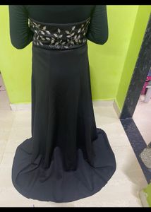 Black Party Wear Gown