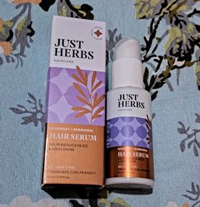 Just Herbs Hair Serum With Rosemary And Bhringraj