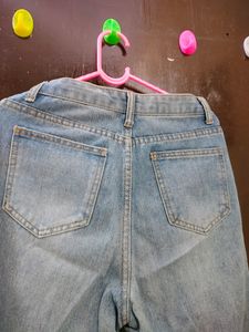Light Wash Denim Jeans