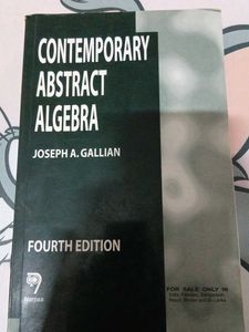 CONTEMPORARY ABSTRACT ALGEBRA