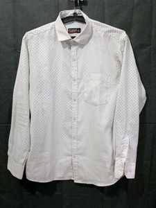 White Dotted Shirt