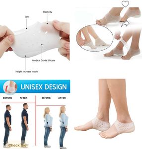 Silicone Height Increase Insoles