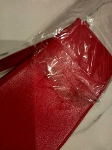 Red glamour face coin purse ...