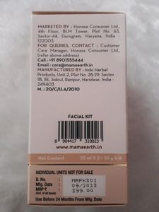 Mamaearth Rice Facial Kit