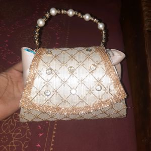 Beautiful Potly Style Bag For Functions