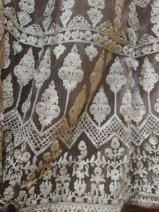 Embroidery Designed onion colour lehenga