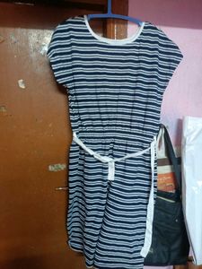 Striped Mini Dress