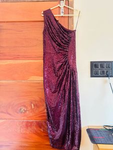 Stunning Sequin One-Shoulder Dress