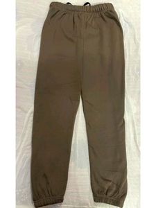 Greyish Brown Winter Joggers
