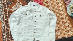 White Denim Jacket