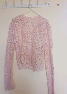 Full Sleeve Net Top