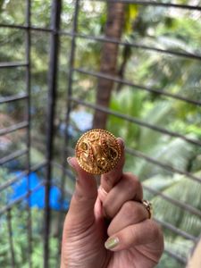 Multicolour adjustable ring