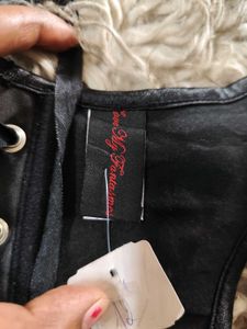 Black Underbust Pirate Coded Corset