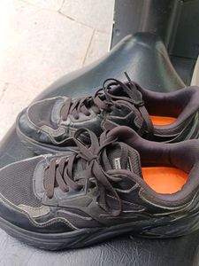 Black Athletic shoesof Brand REDTAPE