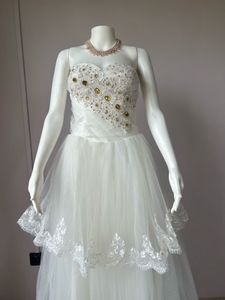 White Occasion Gown
