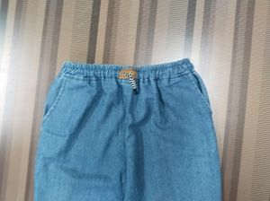 Q-89 Size 30 Flared Fit Women Denim Pajama