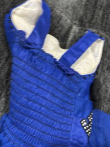 Blue Party Wear soft Net Dress