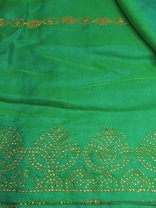 Partyware Embroidered Silk Saree