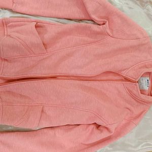 Peach Zip-Up Jacket