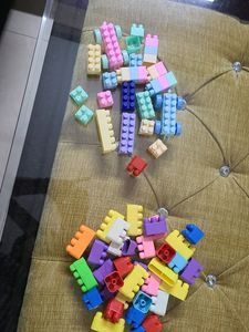 Two Set Of Plastic Blocks