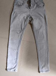 High Star Grey Jeans For Women ✅