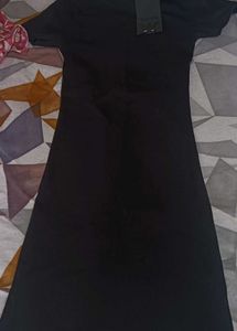 New Black T-Shirt Dress