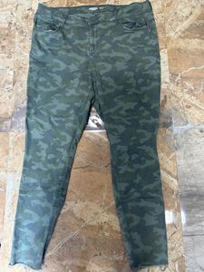 Camouflage Denim Jeans