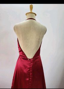 Elegant Red ♥️ Satin Gowen