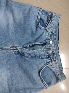 Bootcut High Rise Blue Jeans