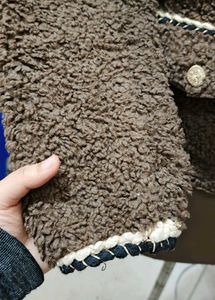 teddy imported coat🌸