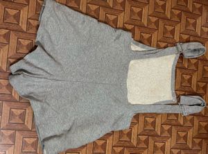 Grey Romper Overalls