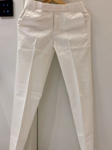 White Straight Leg Pants