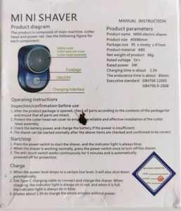 Maxtop Mini Shaver