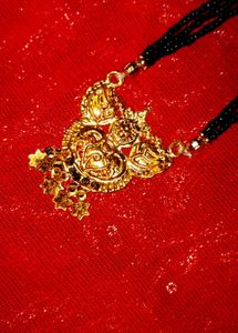 Gold Plated Stylish Maharashtrian Style Long Chain