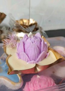 Floral Decorative Candle