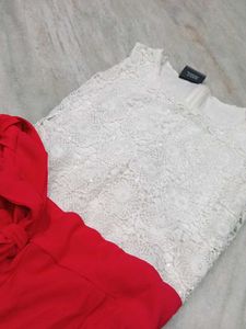 Chic pink  &amp; White Jumpsuit