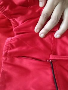 Ravishing Red With Black Sash ♥️