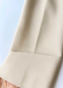 Oyster White ZARA PANTS