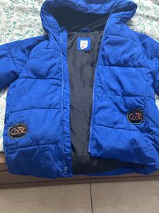 Boys Blue Puffer Jacket