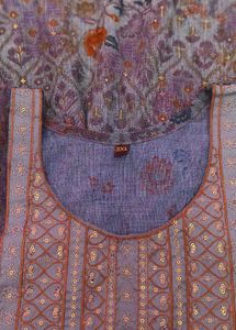 Grey Silky Soft Blended Kurta