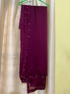 Elegant Maroon Salwar Kameez