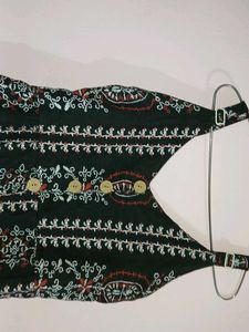🌿 &#34;Boho Printed Strappy Maxi Dress&#34;